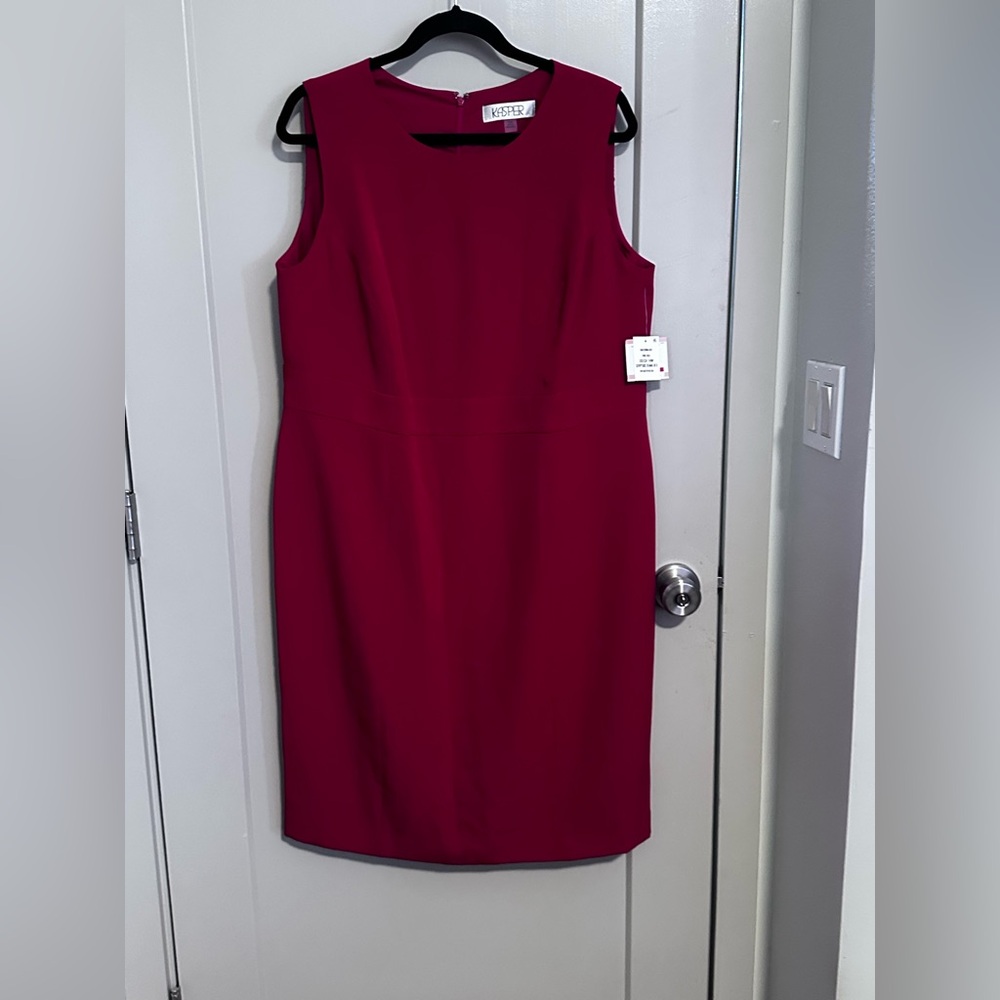 *dressbarn Sleeveless Red Dress